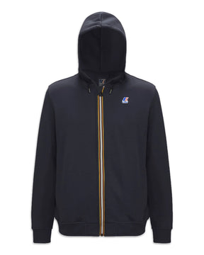 Felpa Uomo K-Way Le Vrai Arnel Hv Poly Co Blue Depth