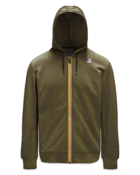 Man Hoodie K-Way Le Vrai Arnel Hv Poly Co Green