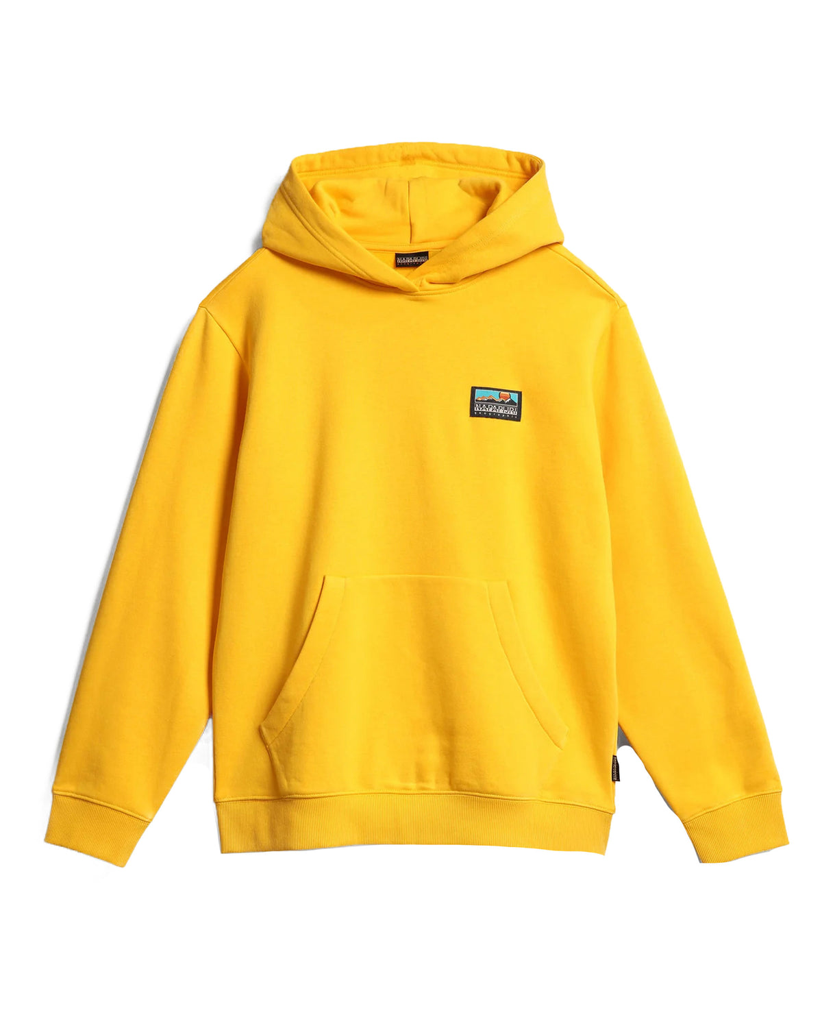 Man Hoodie Napapijri B-Freestyle Yellow Ray