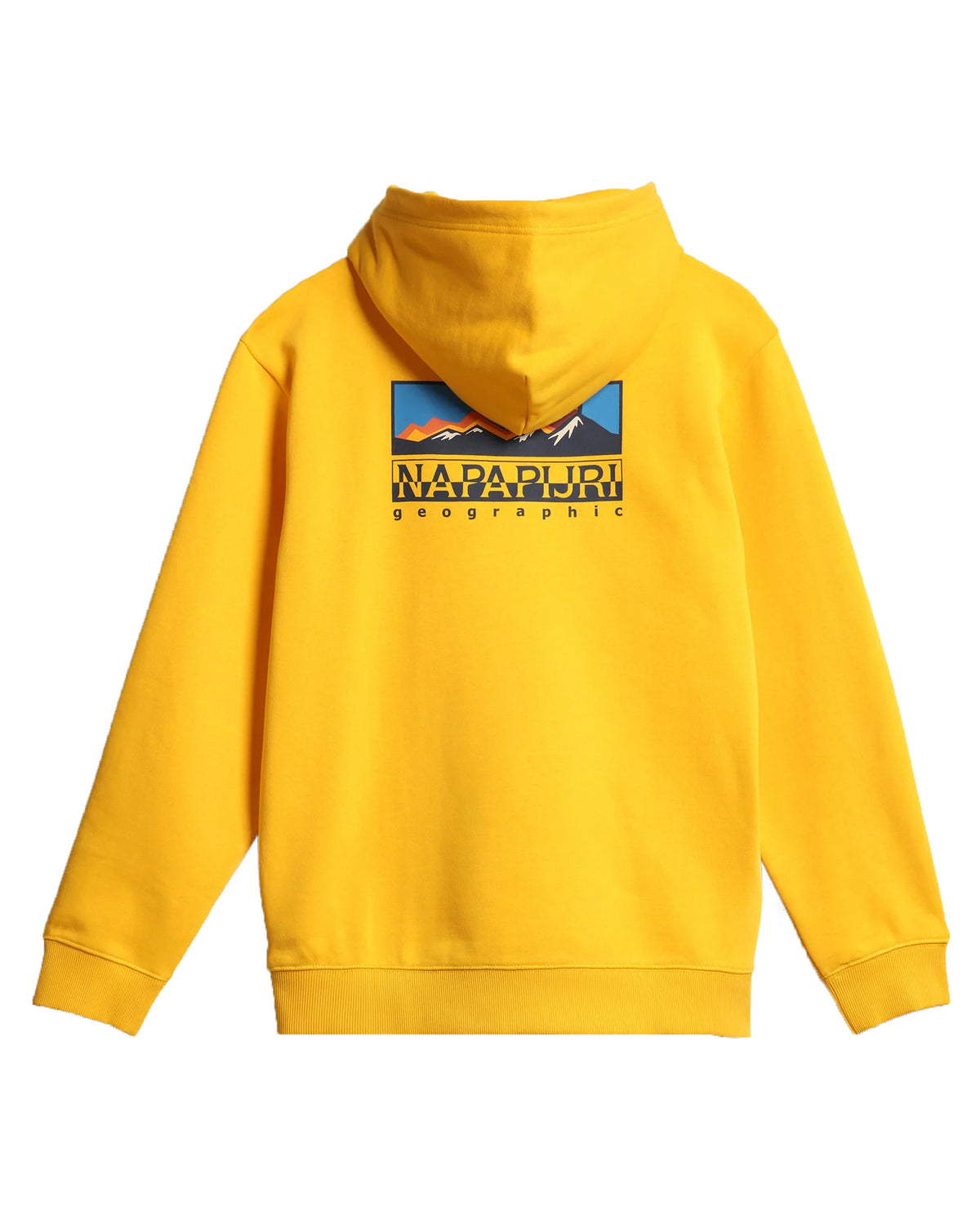 Man Hoodie Napapijri B-Freestyle Yellow Ray