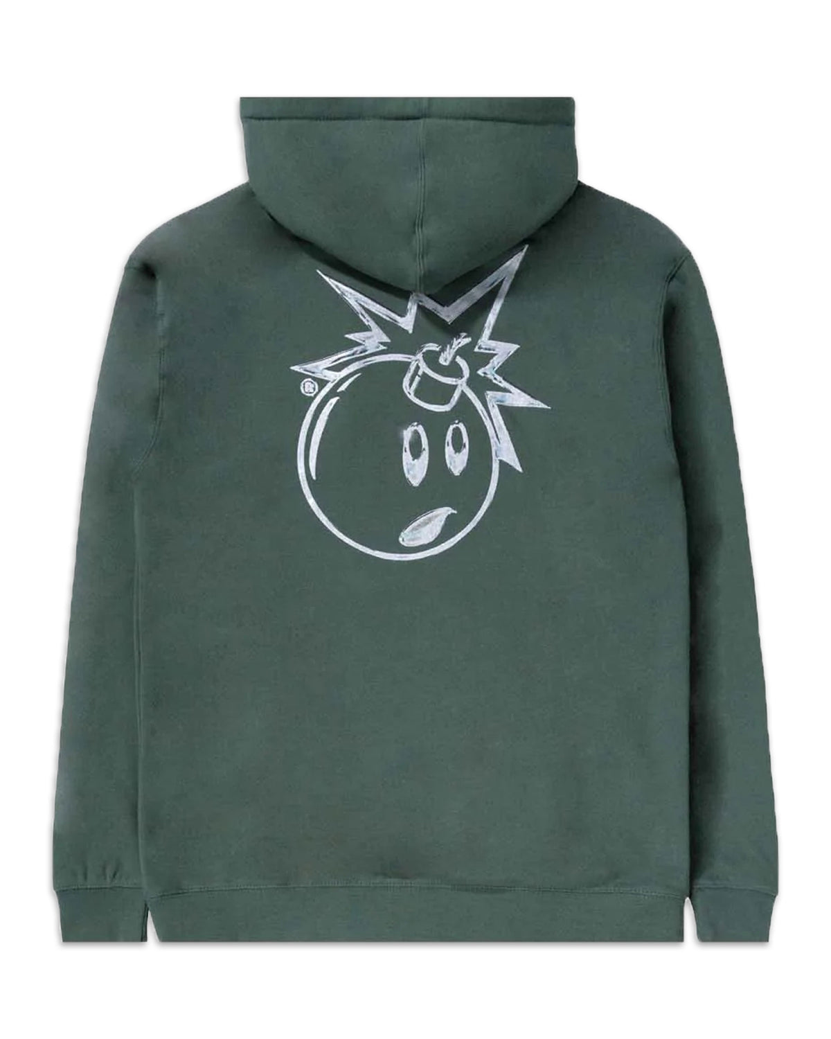 Man Hoodie The Hundreds Chrome Adam Pullover Green