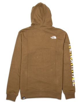 Felpa Uomo The North Face Graphic Hoodie PH1 Verde