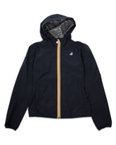 Giacca Donna Sfoderata K-Way Lil Stretch Dot Blu