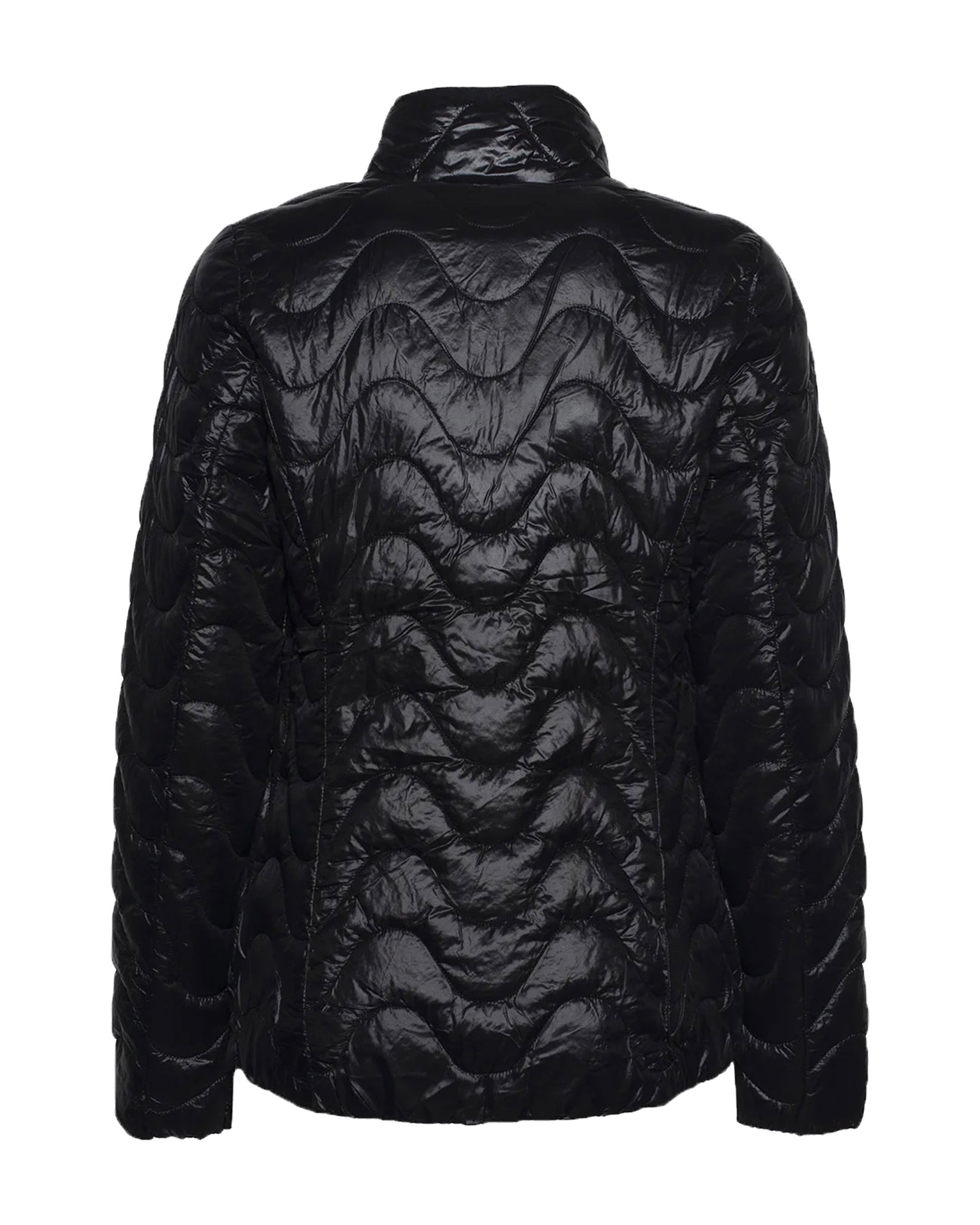 Woman Jacket K-Way Violette Eco Warm Black