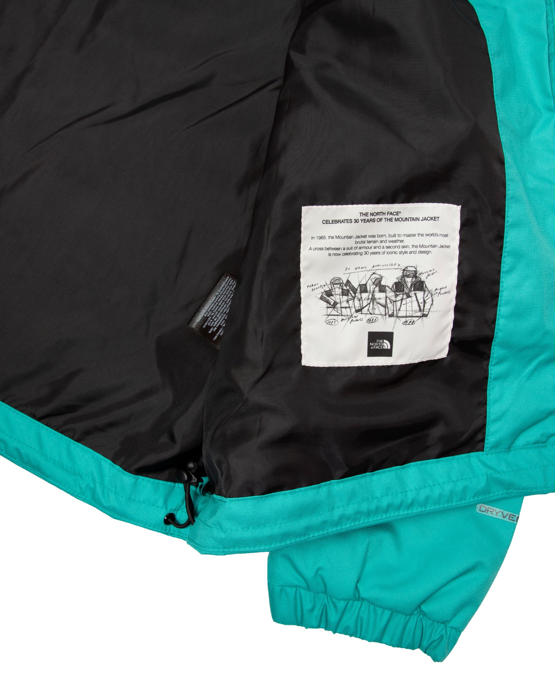 Giacca The North Face Mtn Jacket Verde