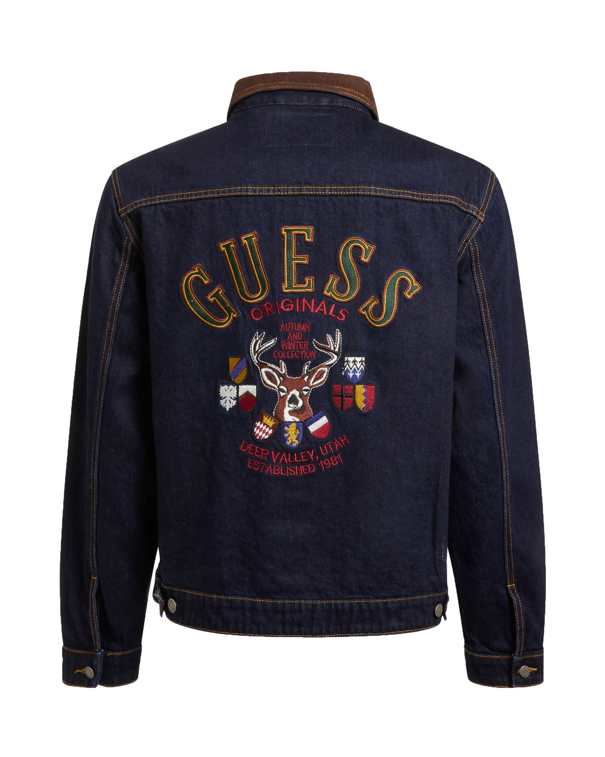 Giacca Uomo Deer Denim Jacket Guess Originals