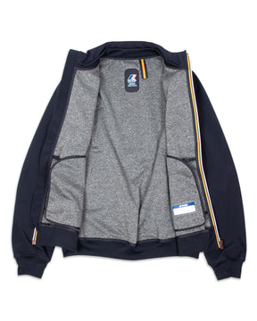 Giacca Uomo K-Way Arsene Bonded Jersey Blu