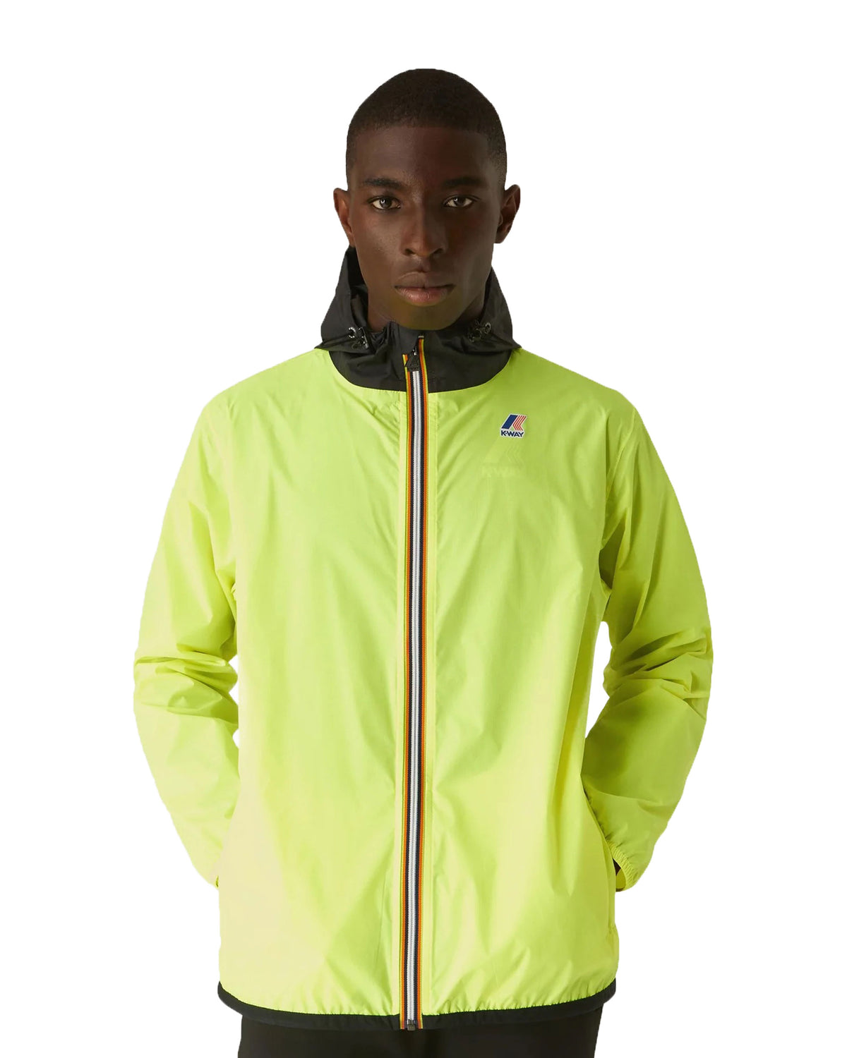 Man Jacket K-Way Claude 3.0 Workout Yellow