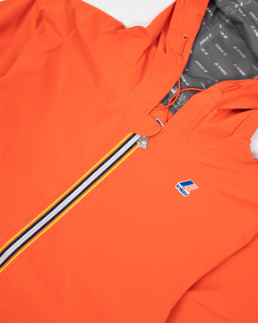Man Jacket K-Way Jack Stretch Dot Orange