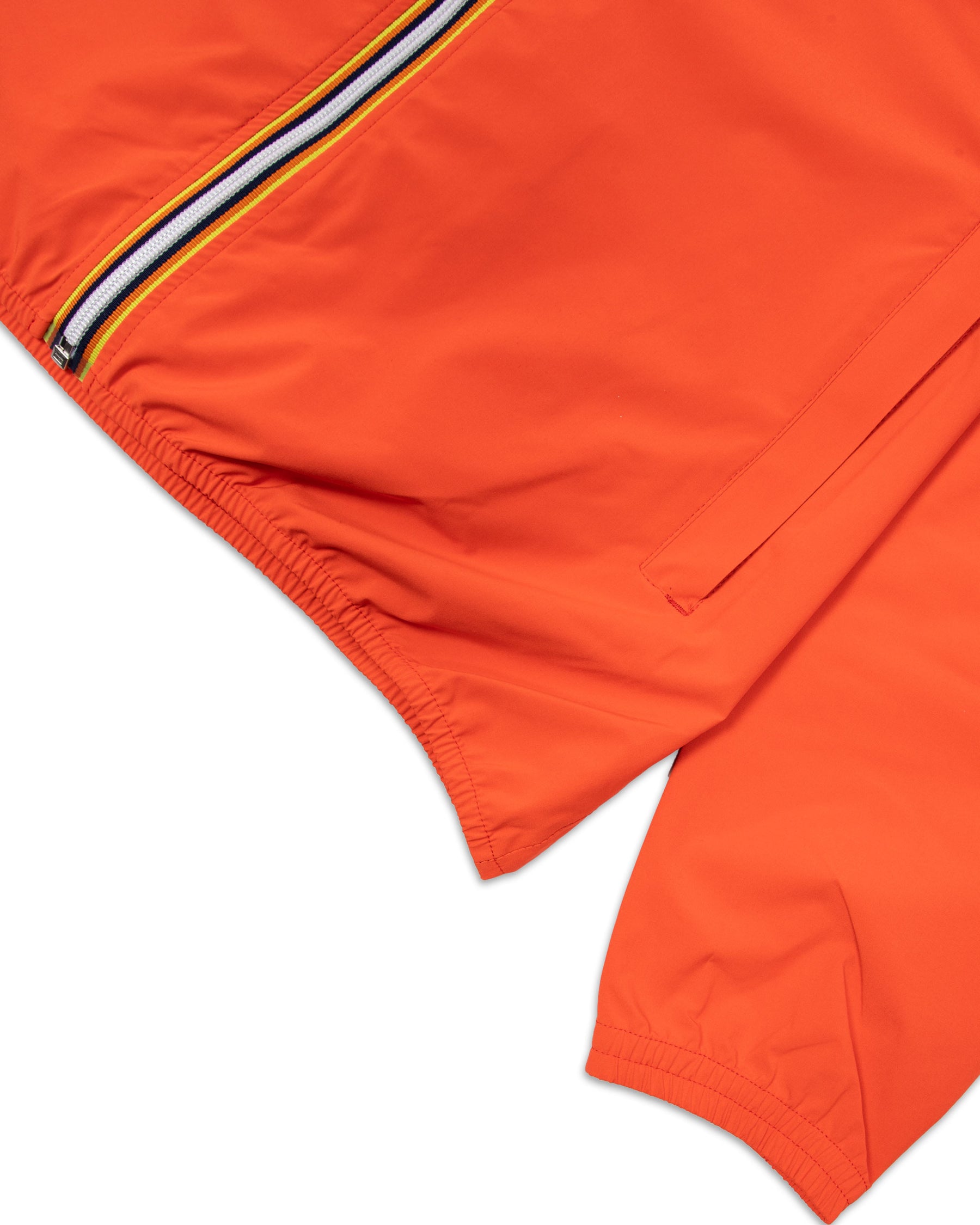 Man Jacket K-Way Jack Stretch Dot Orange