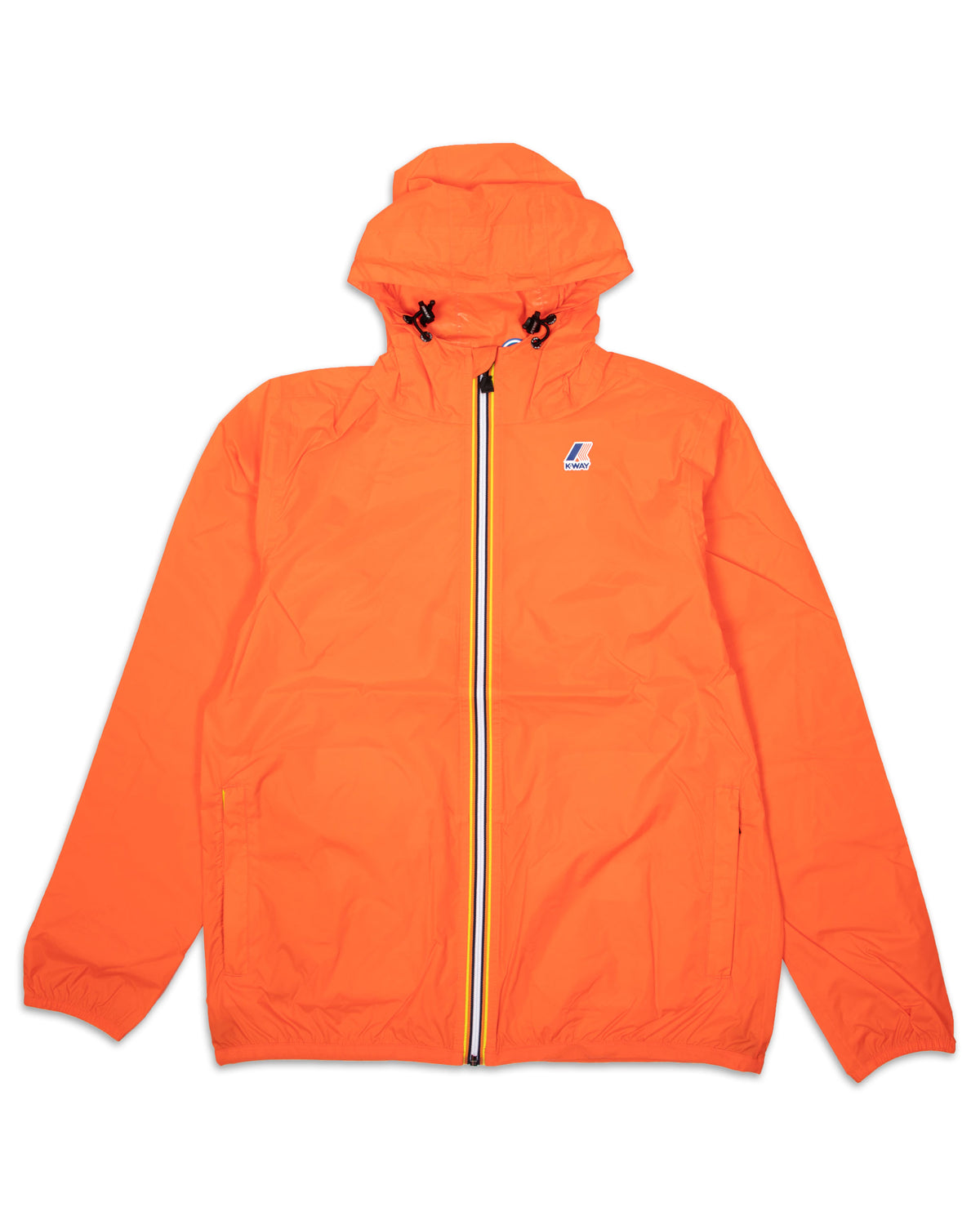 Man Jacket K-Way Le Vrai 3.0 Claude Orange