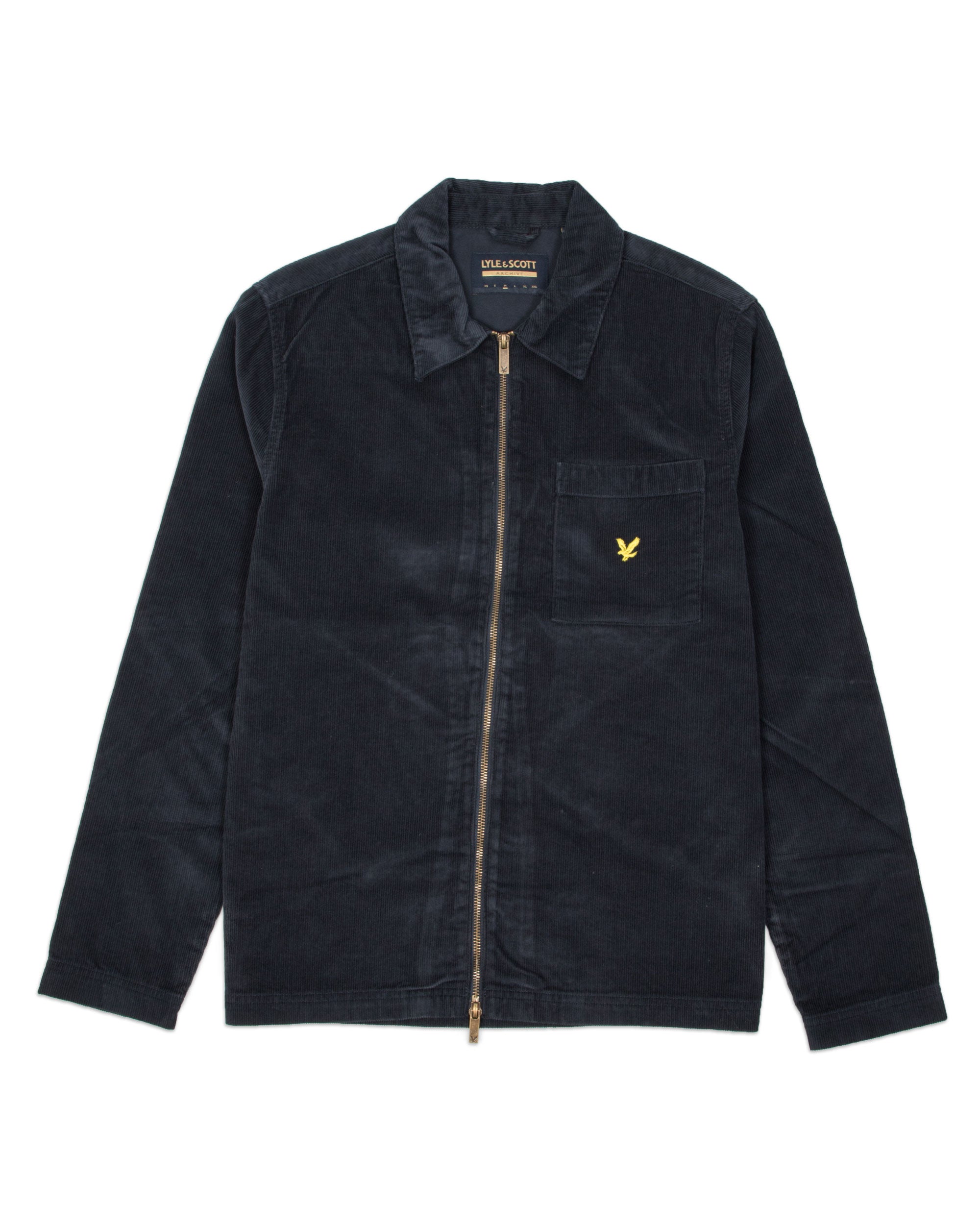 Giacca Con Cappuccio Lyle & Scott Uomo - Dark Navy Leggera E Traspirante - Foto 5