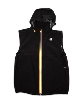 Gilet Uomo K-Way Valen Stretch Dot Nero