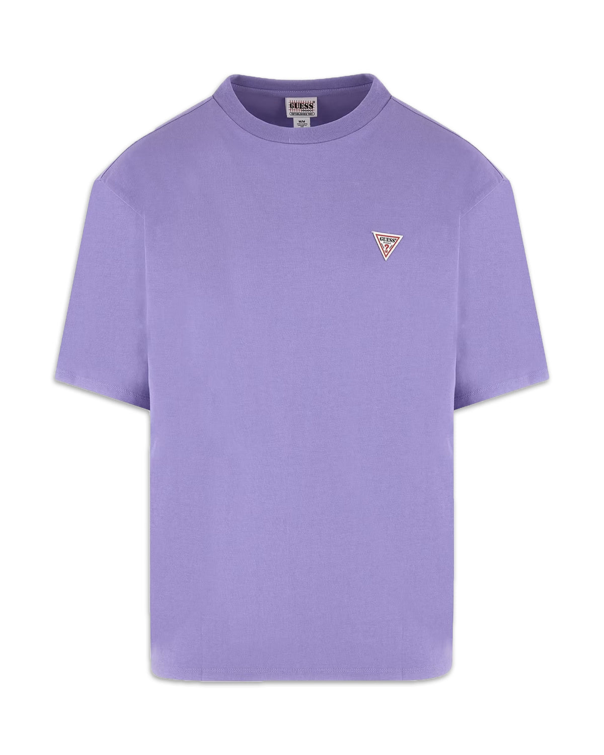 Guess Originals Triangle Logo Tee Light Iris