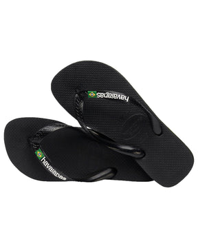 Flip Flops Havaianas Brasil Logo Black