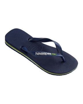 Flip Flops Havaianas Brasil Logo Navy Blue