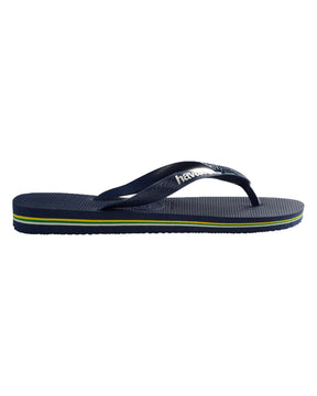 Flip Flops Havaianas Brasil Logo Navy Blue