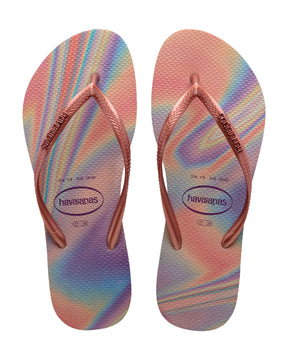 Infradito Havaianas Slim Iridescent Ballet Rose