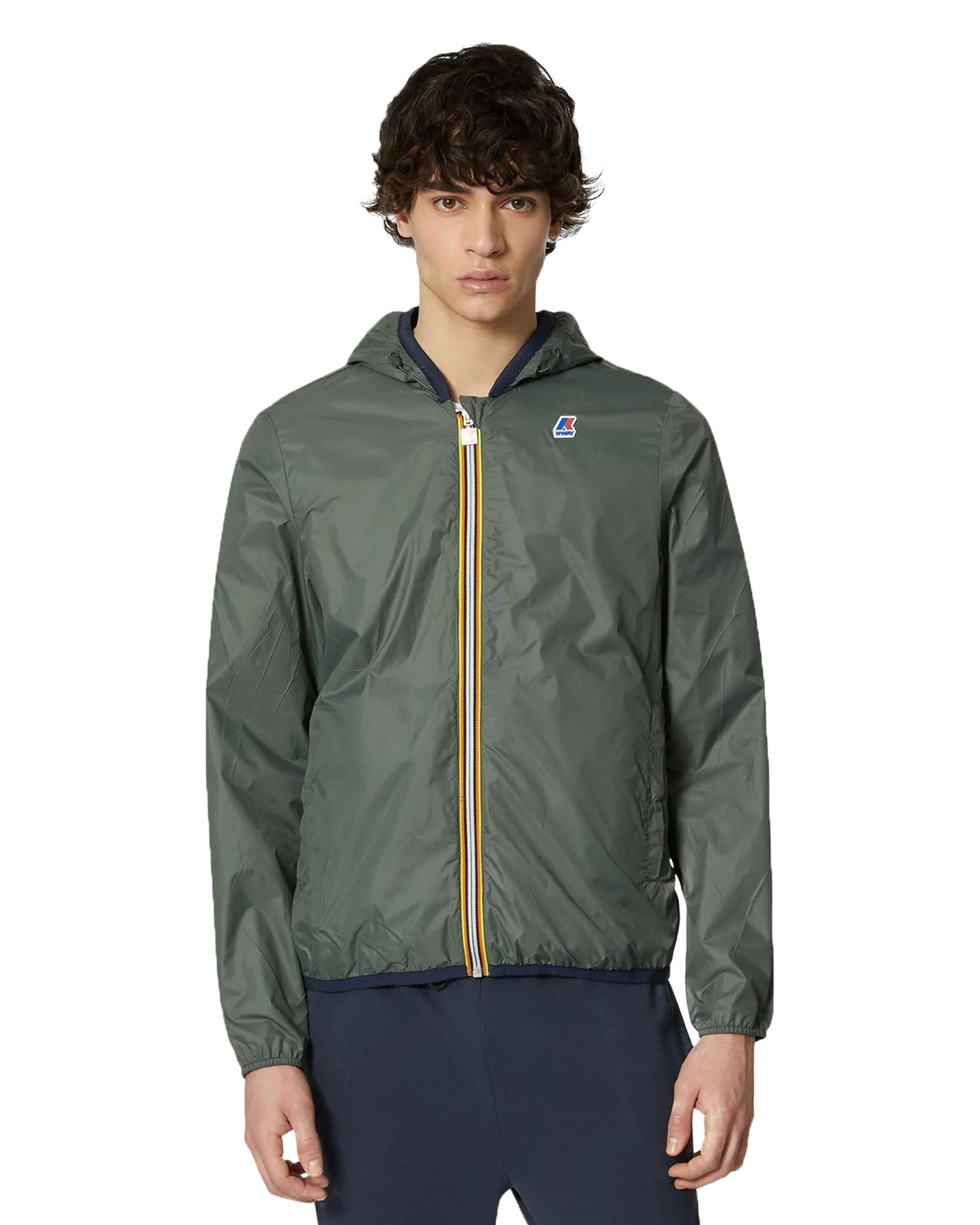 K Way Jacques Plus.2 Double Blu Verde Militare