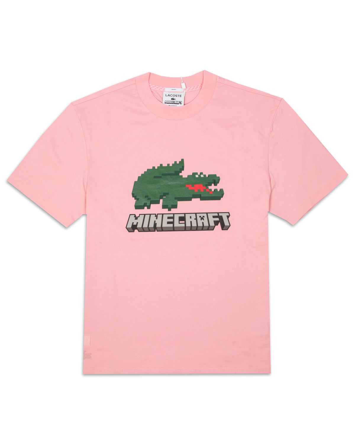 Lacoste x Minecraft T-Shirt Pink TH5038-7SY