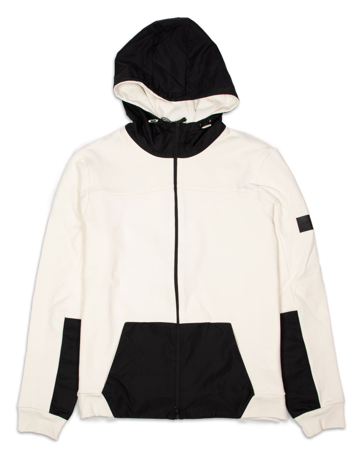 Hoodie Full Zip White L1FFW21226379-A014