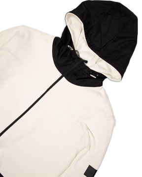 Hoodie Full Zip White L1FFW21226379-A014