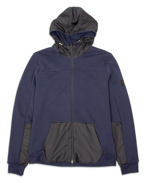 Felpa Full Zip Uomo Blu L1FFW21226379-E003