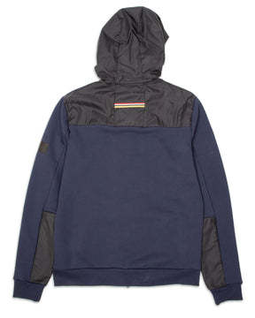 Felpa Full Zip Uomo Blu L1FFW21226379-E003