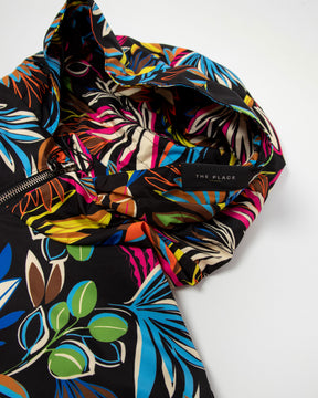 Nylon Print Jacket Man L1JSS226653-Z158