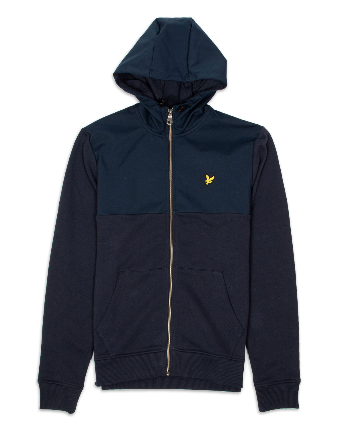 Lyle And Scott Softshell Jersey Full Zip Blue ML1314V-Z271