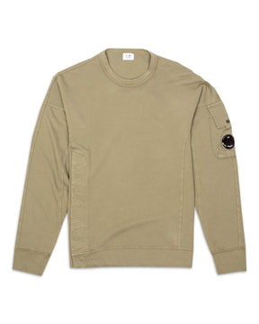 Maglia CP Company Light Fleece Verde Militare