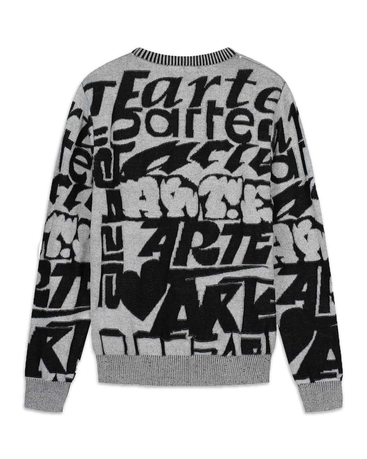 Maglione Arte Antwerp Kobe Allover Tag Nero