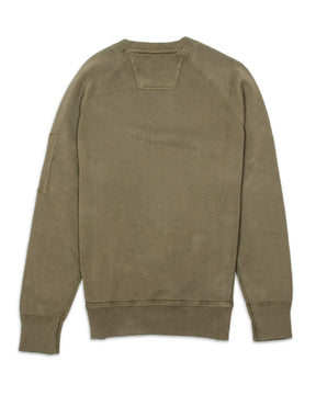 Maglione CP Company Cotton Knit Crew Verde