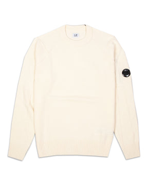 Maglione CP Company Knitwear Lambswool Bianco