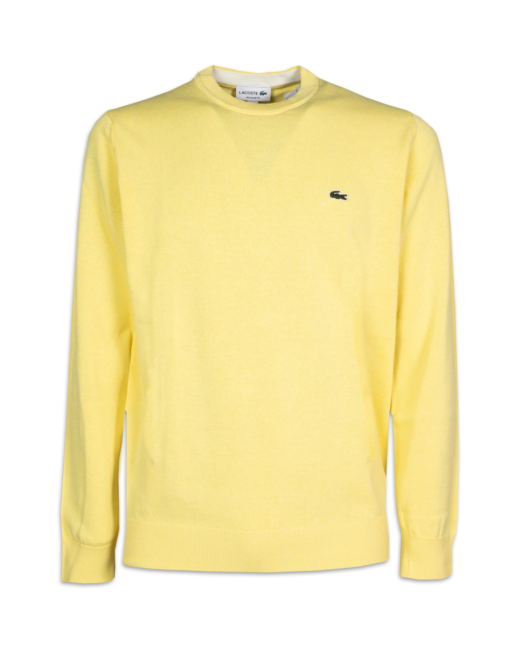 Crewneck Sweater Lacoste Yellow