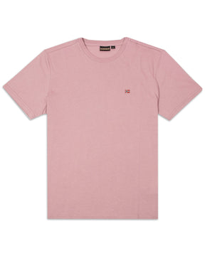 Basic logo Tee Pink NP0A4FRPPJ11