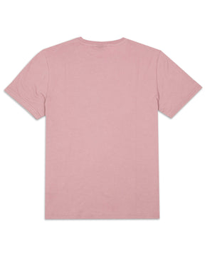 Basic logo Tee Pink NP0A4FRPPJ11