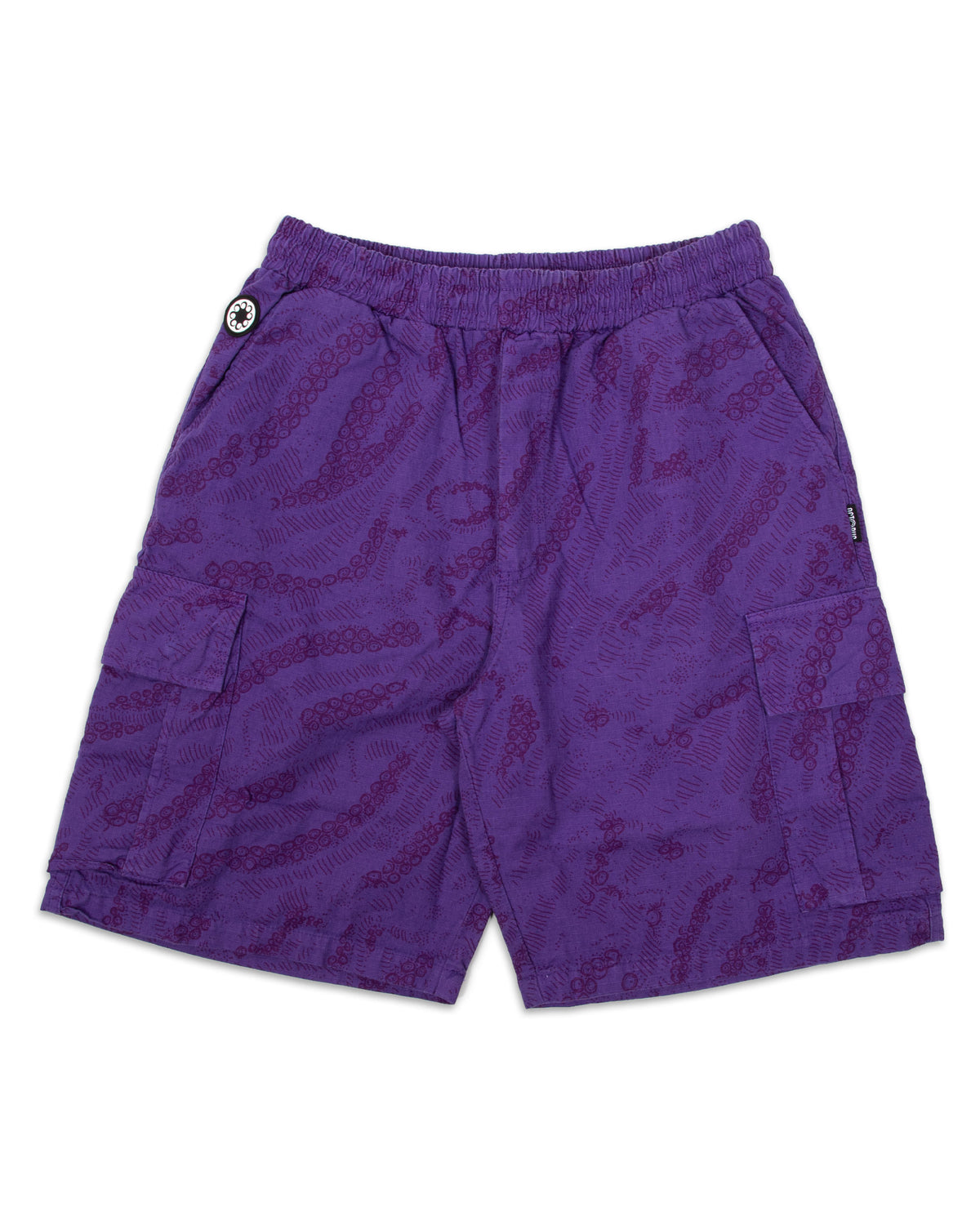 Deco Cargo Jogger Short Bermuda Uomo 22SOSJ09-Purple