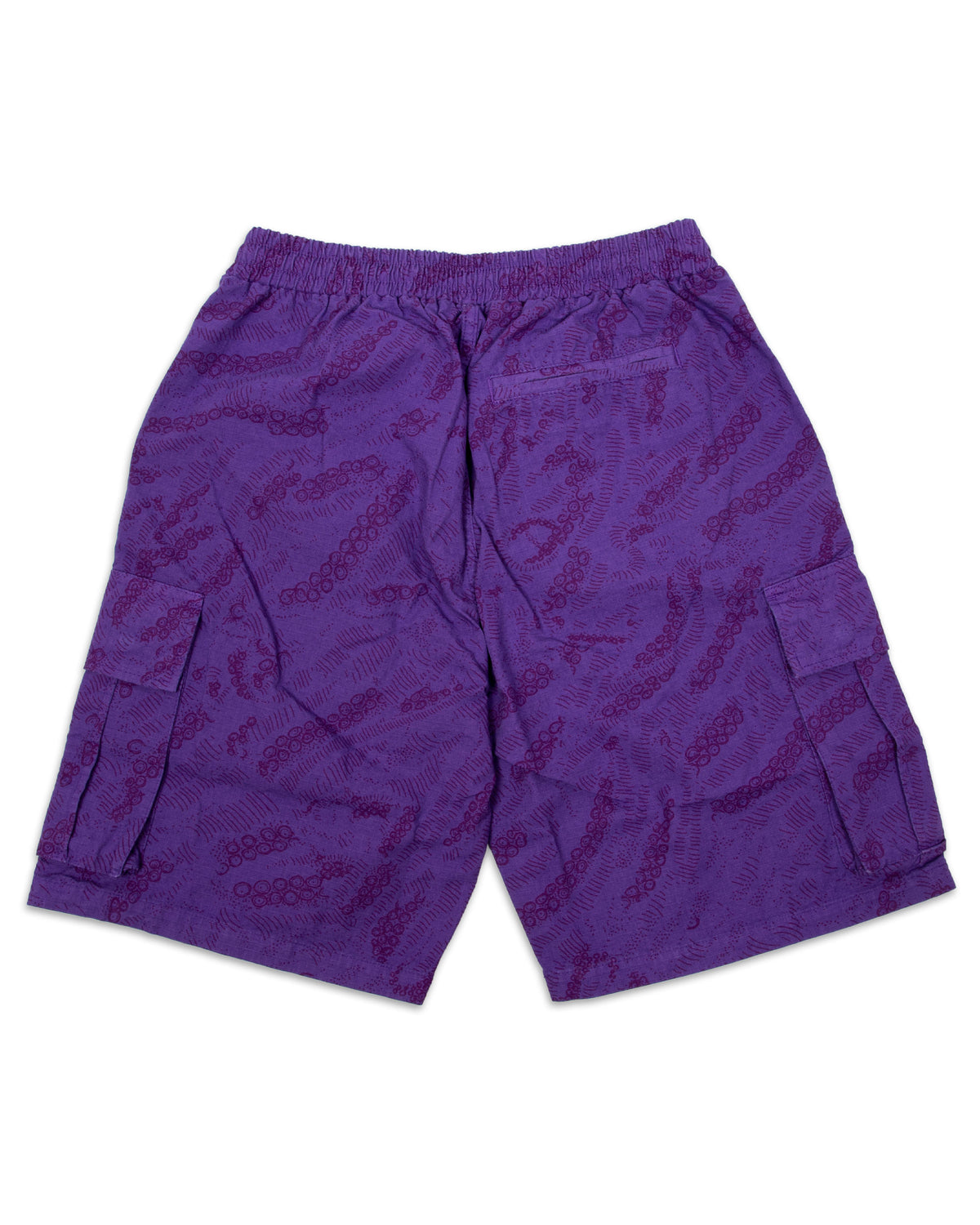 Deco Cargo Jogger Short Bermuda Uomo 22SOSJ09-Purple