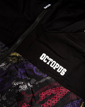 Octopus Deco Hood Jacket 22SOJH09-Black