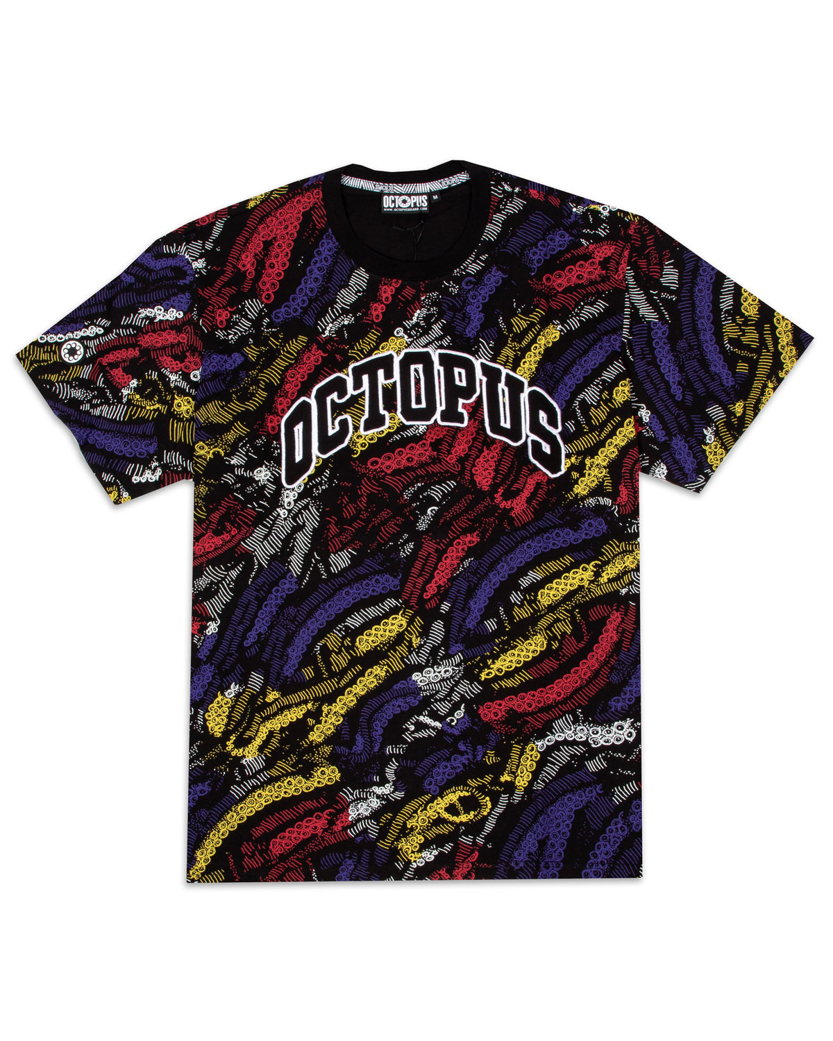 Octopus Deco Tee 22SOTS09-Black