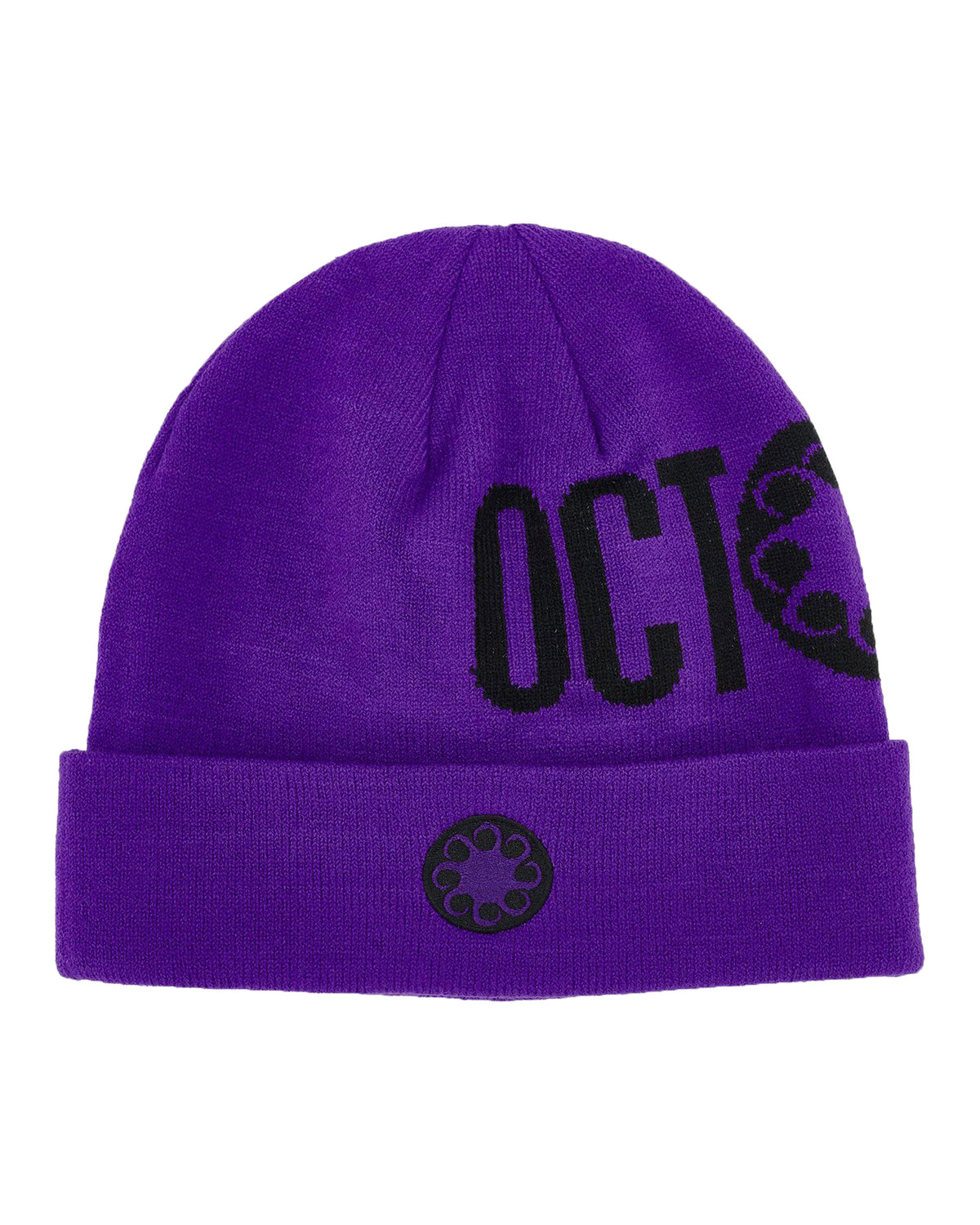 Octopus Logo Beanie Purple