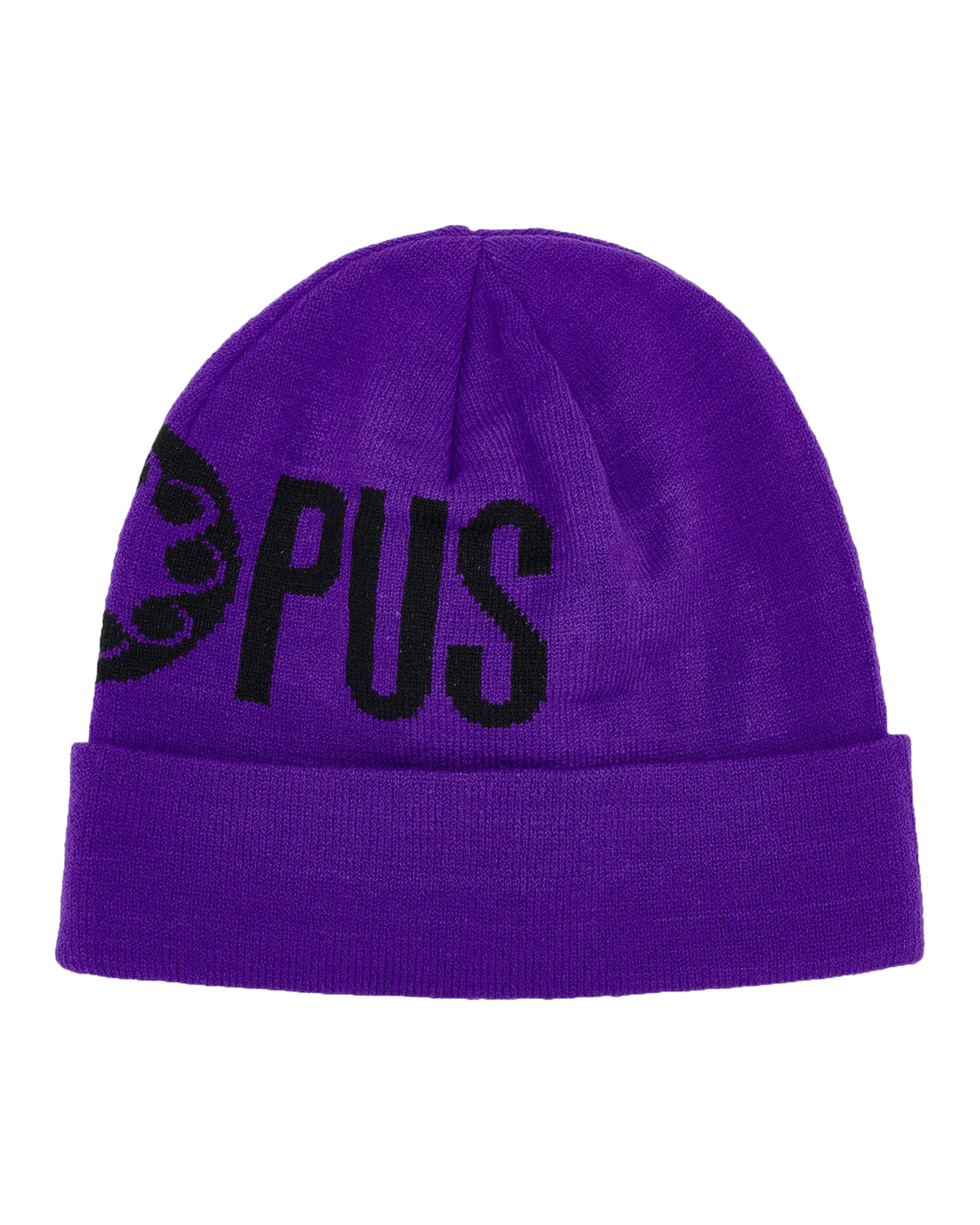 Octopus Logo Beanie Purple