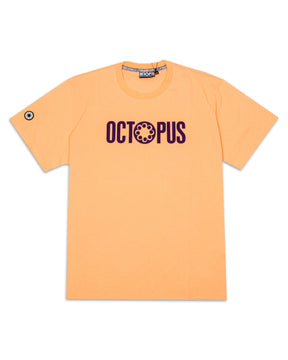 Octopus Outline Logo Tee 22SOTS18-Peach