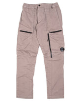 Pantalone CP Company Cargo Satin Grigio