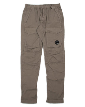 Pantalone CP Company Cotton Twill Cargo Verde