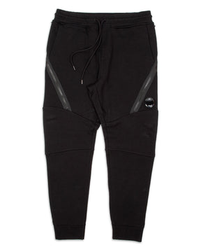 Pantalone CP Company Diagonal Raised Nero