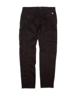 Pantalone CP Company Streatch Satin Cargo Nero