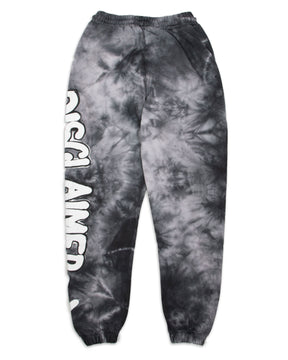 Pantalone Uomo Disclaimer Big Logo Nero