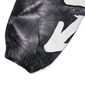 Pantalone Uomo Disclaimer Big Logo Nero